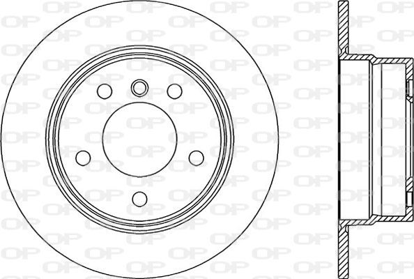 OPEN PARTS Тормозной диск BDR2330.10